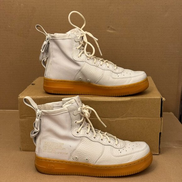 Nike SF Air Force 1 Special Field High White Gum AA3966-005 Women’s Size 8 - Picture 1 of 6